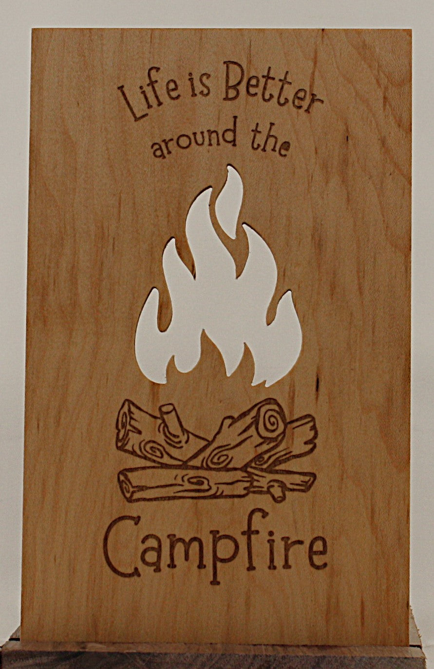 Insert for Lantern - Campfire