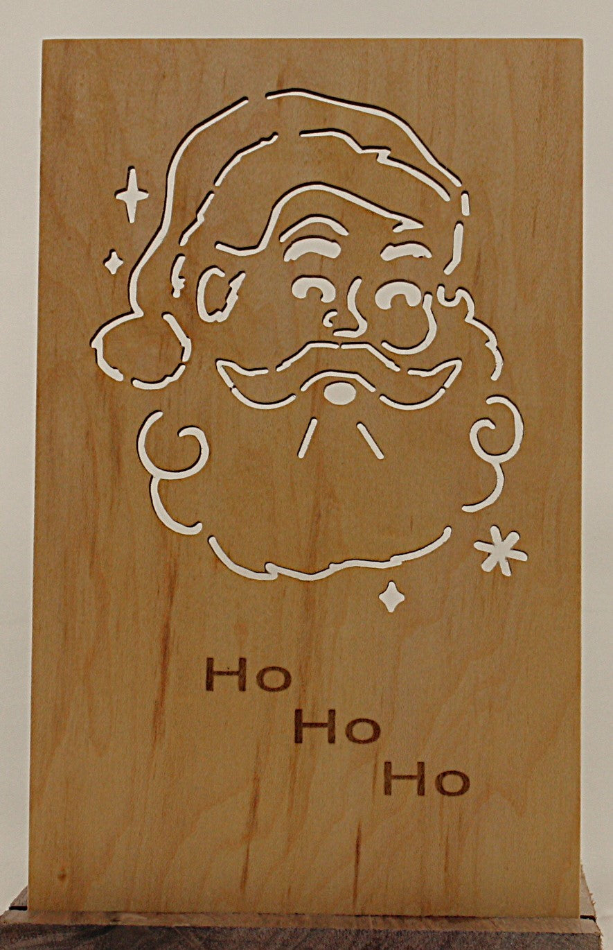 Insert for Lantern - Santa