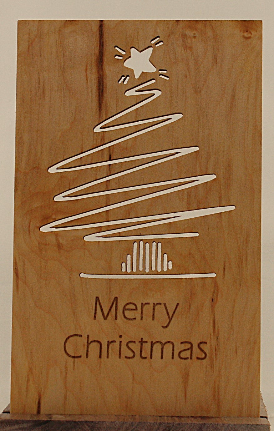 Insert for Lantern - Festive Christmas tree