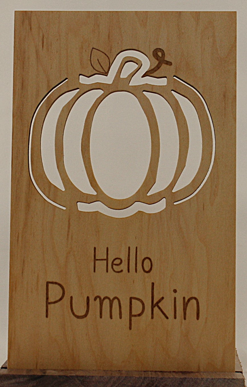 Insert for Lantern - Pumpkin