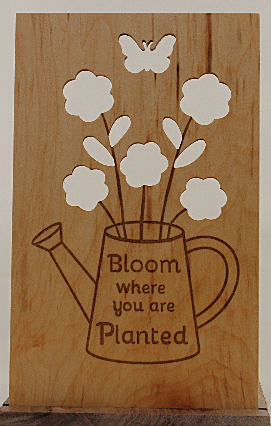 Insert for Lantern -  Flower Bloom