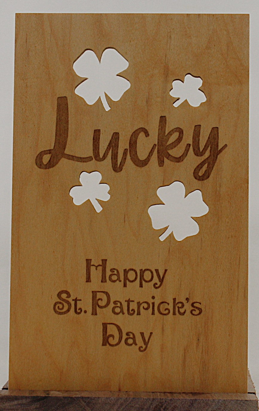 Insert for Lantern - St Patrick